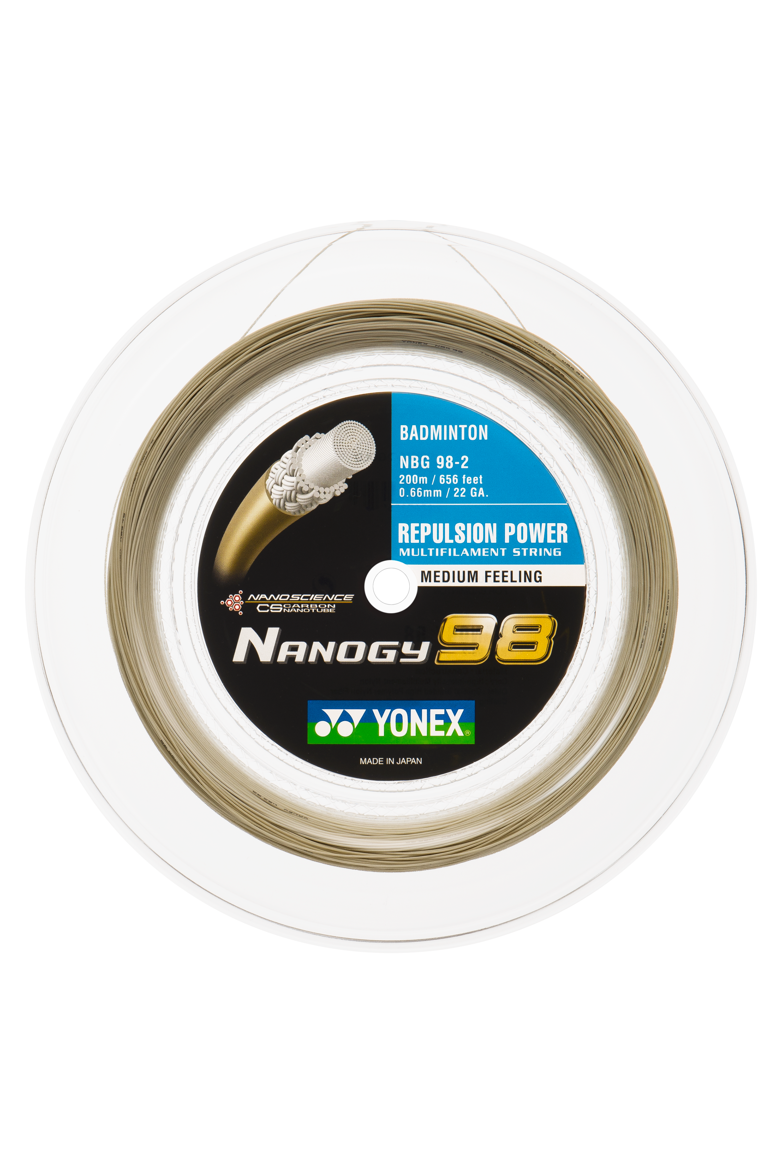 Yonex Nanogy 98 Badminton String 200m Reel – GSM Sports