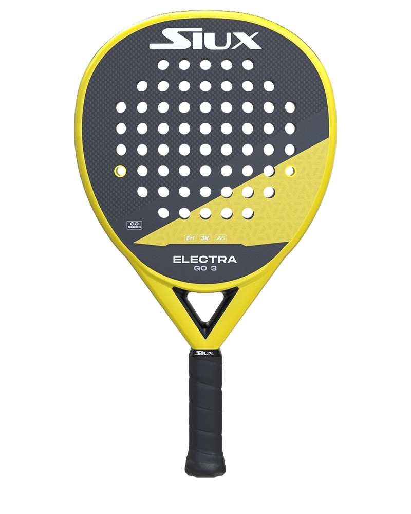 Siux Electra ST3 Go Padel Racket which is available for sale at GSM Sports