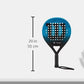 Wilson Fierce Elite Padel 2 - Padel Racket which is available for sale at GSM Sports