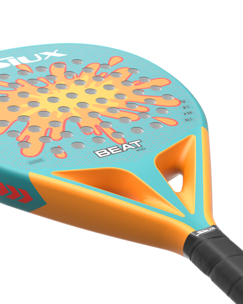 Siux Beat Kid Padel Racket which is available for sale at GSM Sports