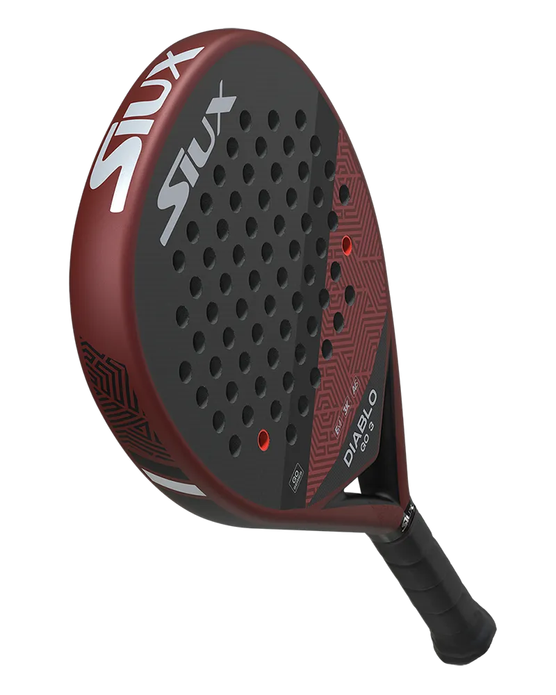 Siux Diablo Go 3 Padel Racket which is available for sale at GSM Sports