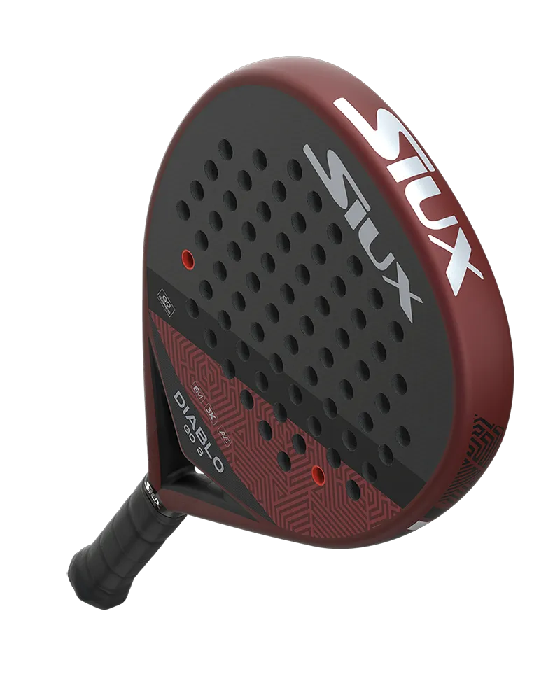 Siux Diablo Go 3 Padel Racket which is available for sale at GSM Sports