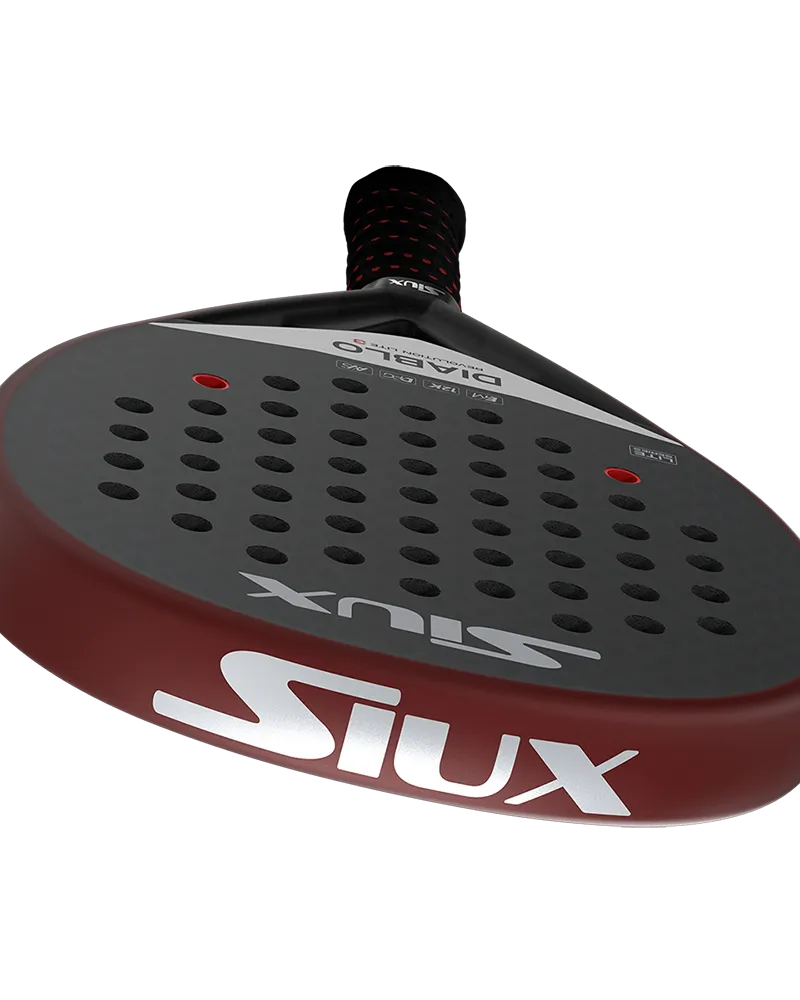 Siux Diablo Revolution Lite 3 Padel Racket which is available for sale at GSM Sports