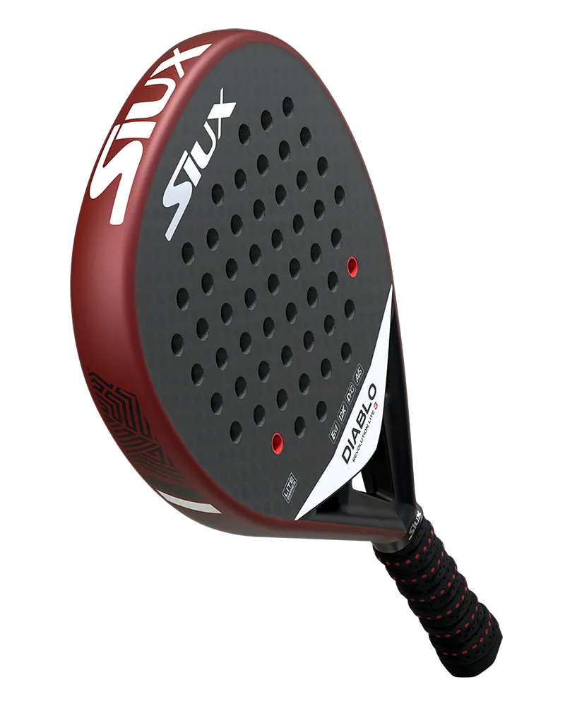 Siux Diablo Revolution Lite 3 Padel Racket which is available for sale at GSM Sports