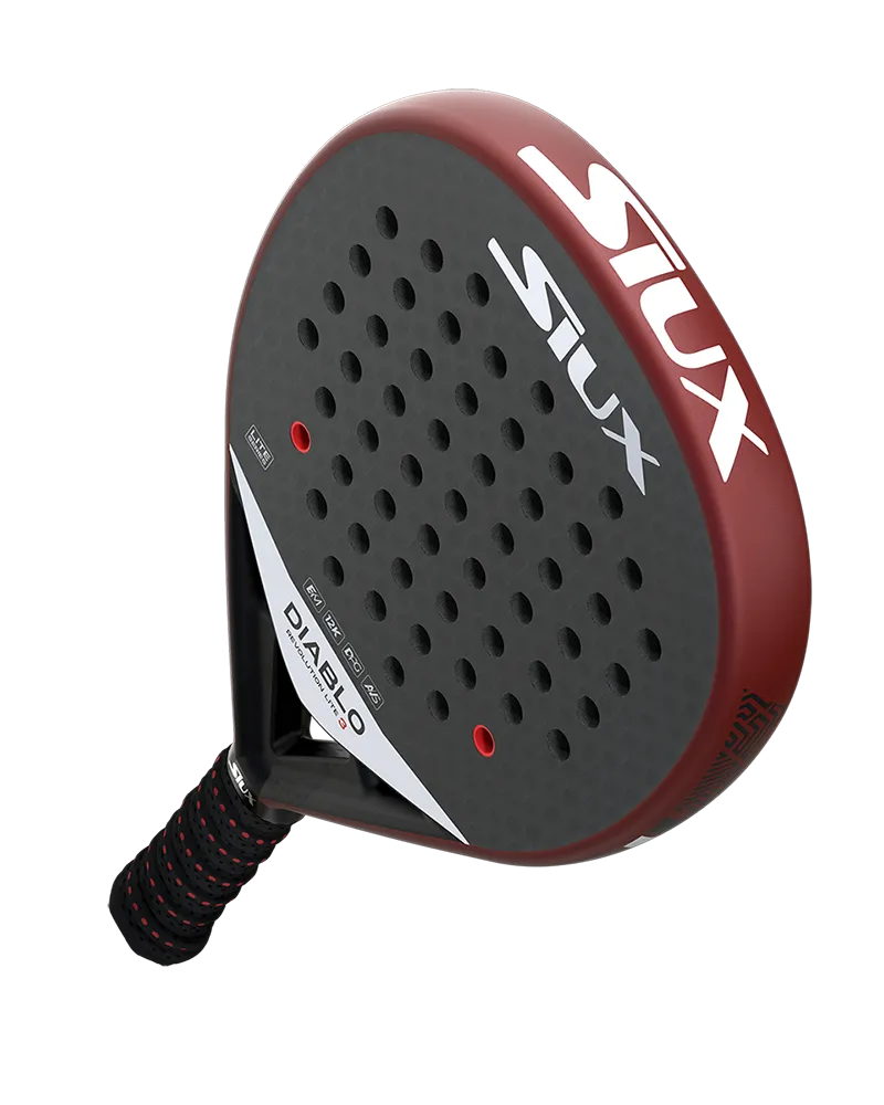 Siux Diablo Revolution Lite 3 Padel Racket which is available for sale at GSM Sports