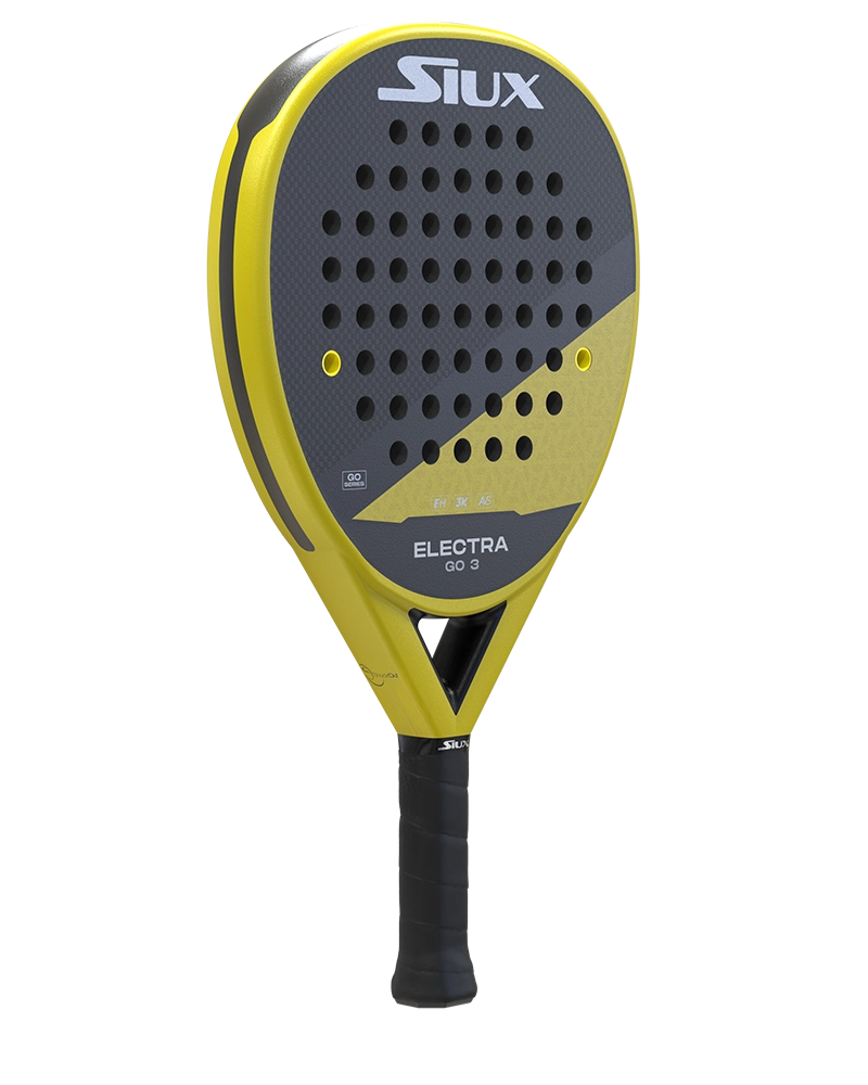 Siux Electra ST3 Go Padel Racket which is available for sale at GSM Sports