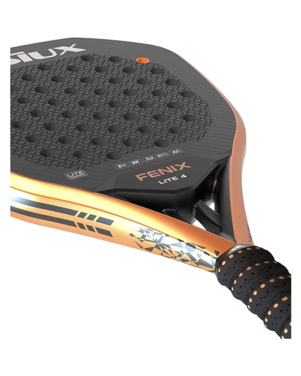 Siux Fenix Lite 4 Padel Racket  which is available for sale at GSM Sports