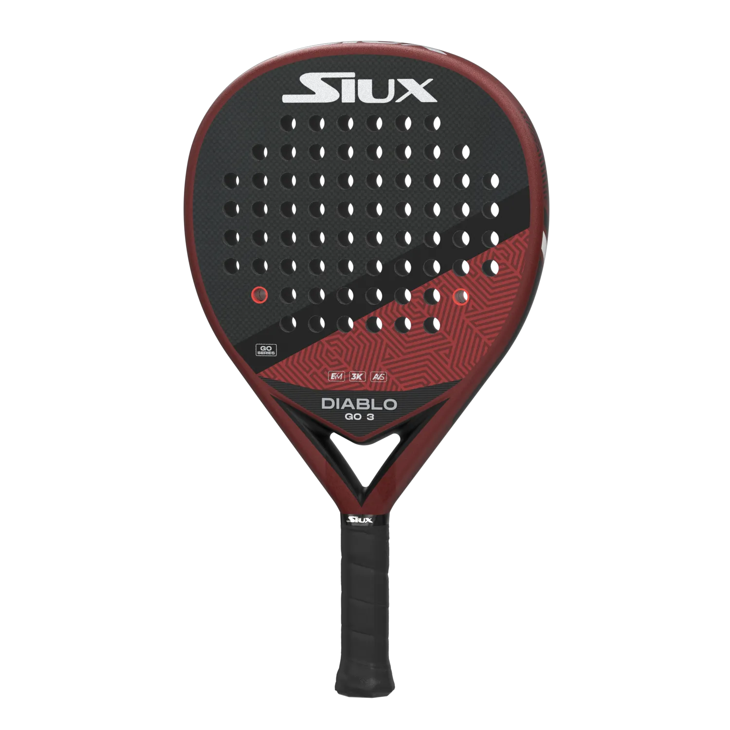 Siux Diablo Go 3 Padel Racket which is available for sale at GSM Sports