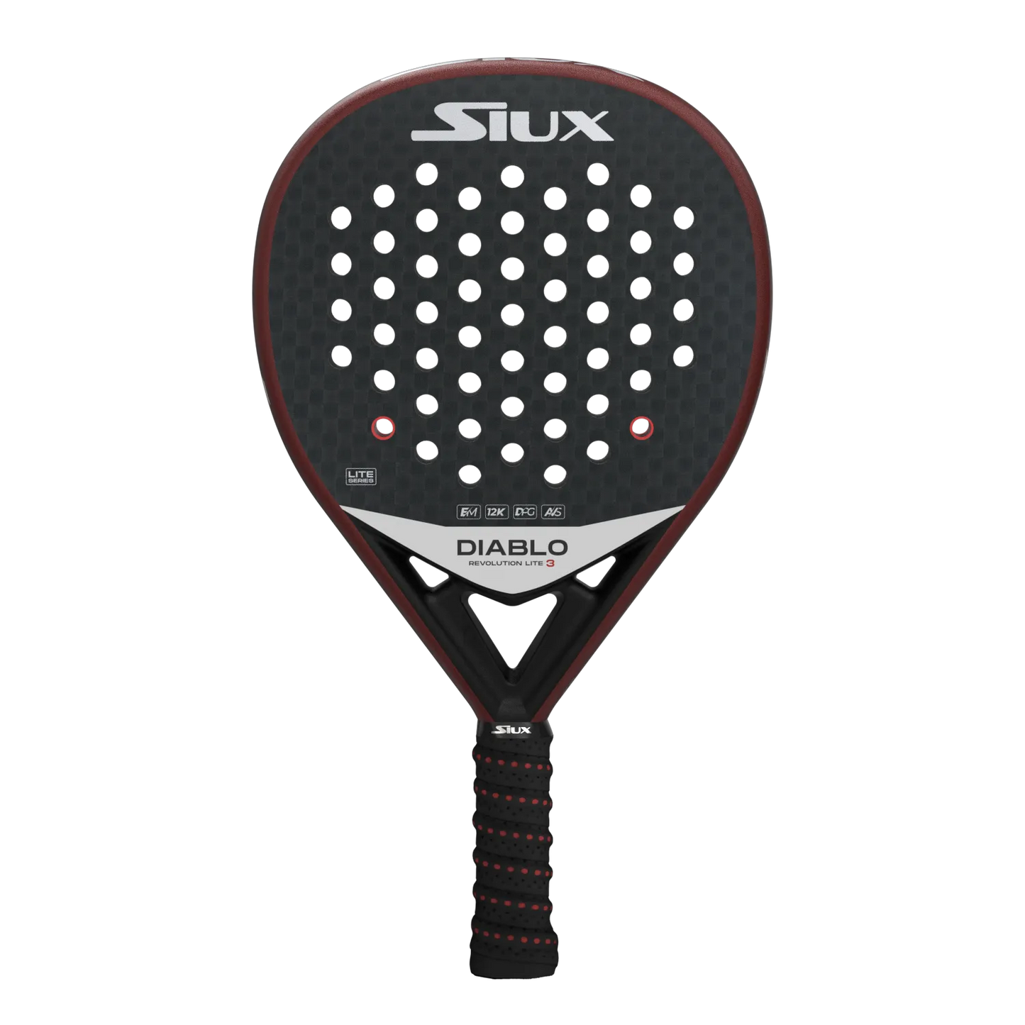 Siux Diablo Revolution Lite 3 Padel Racket which is available for sale at GSM Sports