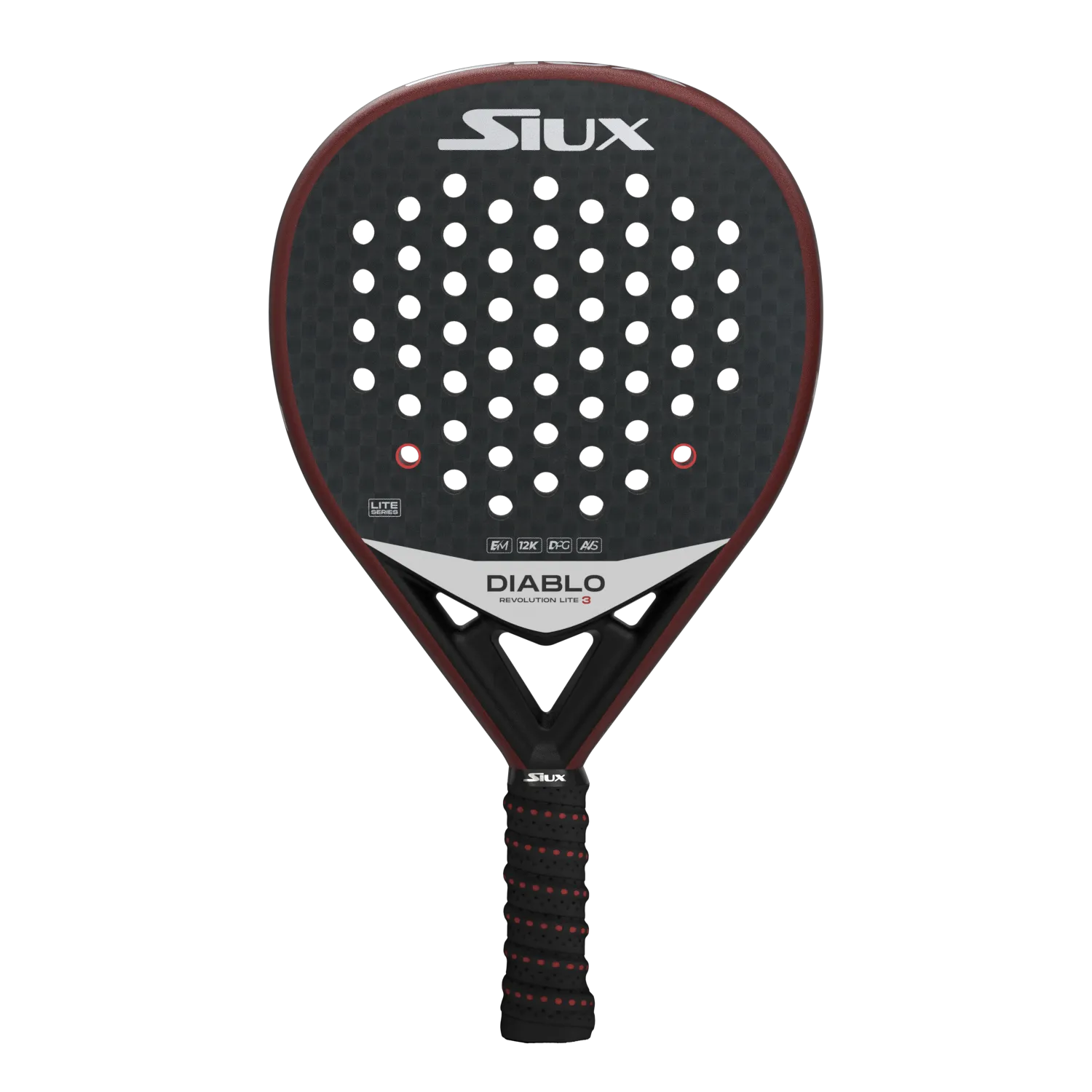 Siux Diablo Revolution Lite 3 Padel Racket which is available for sale at GSM Sports