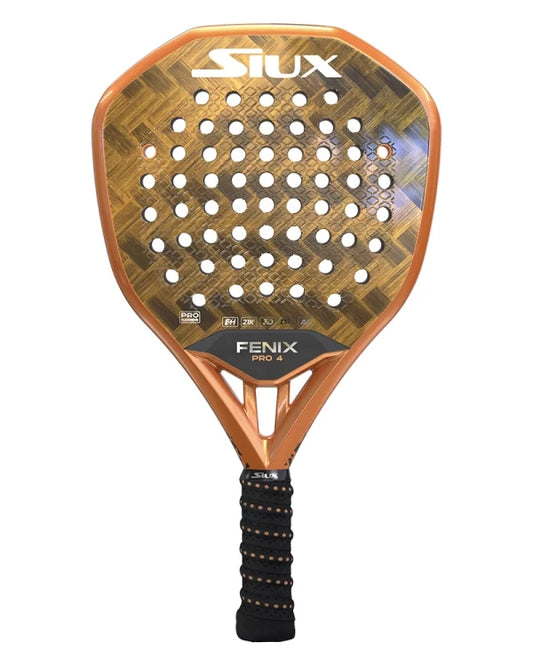 Siux Fenix Pro 4 Padel Racket which is available for sale at GSM Sports