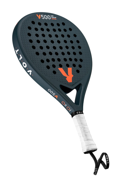 The Volt 500 V23 Padel Racket available for sale at GSM Sports.       
