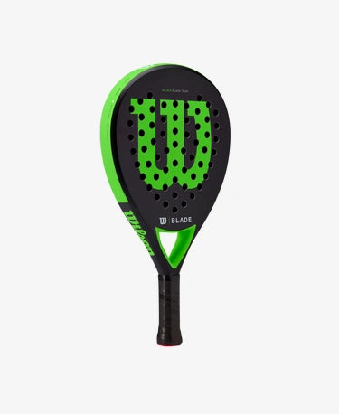 Wilson Blade Team V2 Padel Racket - Black & Green which is available for sale at GSM Sports