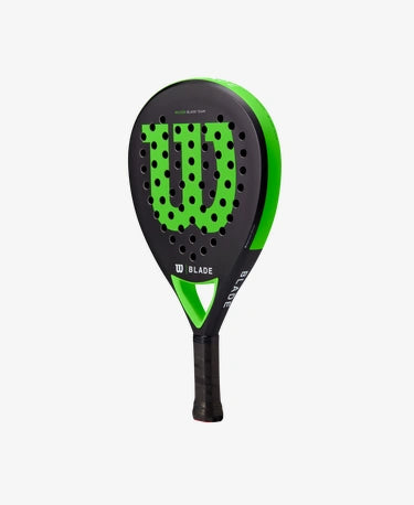 Wilson Blade Team V2 Padel Racket - Black & Green which is available for sale at GSM Sports