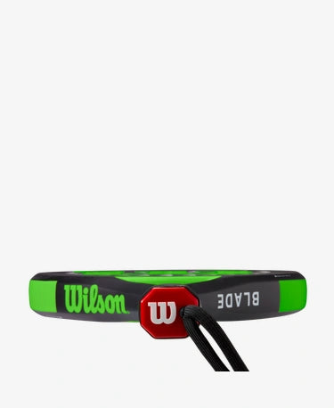 Wilson Blade Team V2 Padel Racket - Black & Green which is available for sale at GSM Sports