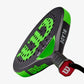 Wilson Blade Team V2 Padel Racket - Black & Green which is available for sale at GSM Sports