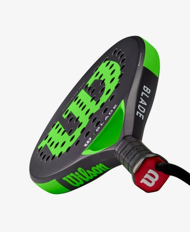 Wilson Blade Team V2 Padel Racket - Black & Green which is available for sale at GSM Sports