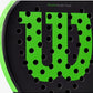 Wilson Blade Team V2 Padel Racket - Black & Green which is available for sale at GSM Sports