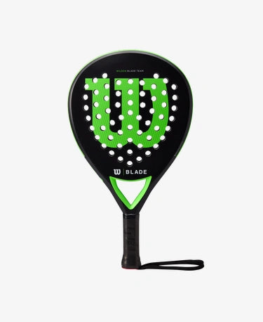 Wilson Blade Team V2 Padel Racket - Black & Green which is available for sale at GSM Sports