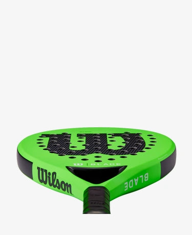 Wilson Blade Team V2 Padel Racket - Black & Green which is available for sale at GSM Sports