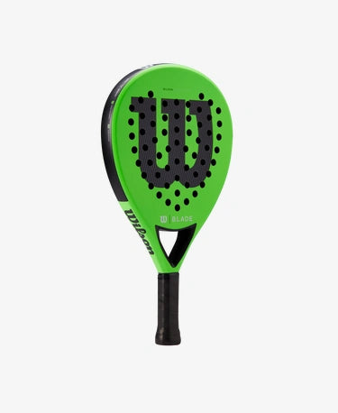 Wilson Blade Team V2 Padel Racket - Black & Green which is available for sale at GSM Sports