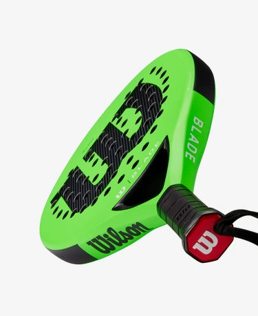 Wilson Blade Team V2 Padel Racket - Black & Green which is available for sale at GSM Sports