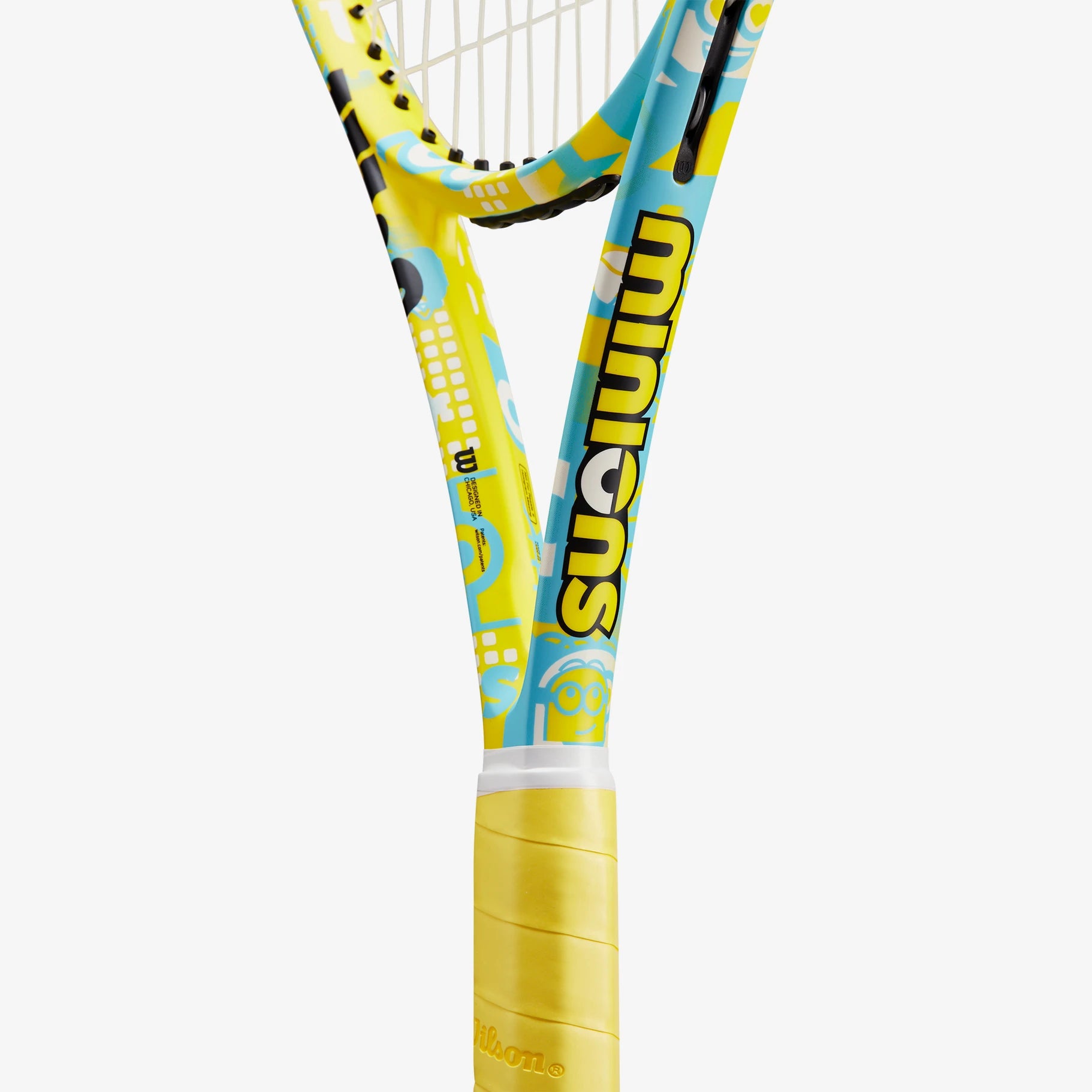 Wilson Minions Clash 100 V2 Tennis Racket  Wilson Minions Clash 100 V2 Tennis Racket