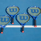 Wilson Minions 3.0 Junior 23 Tennis Racket which is available for sale at GSM Sports