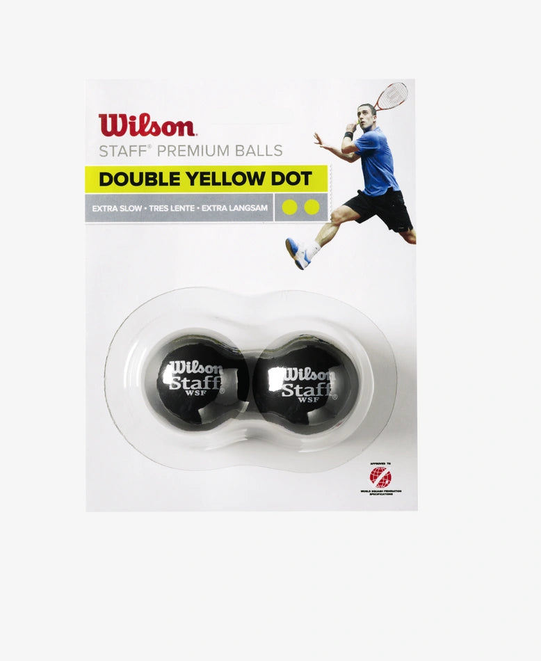 Staff 2 Ball Pack - Double Yellow Dot which is available for sale at GSM Sports