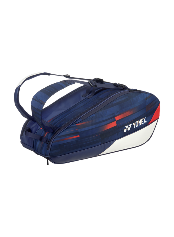 Yonex Limited Pro Racquet Bag (6pcs) White Navy Red