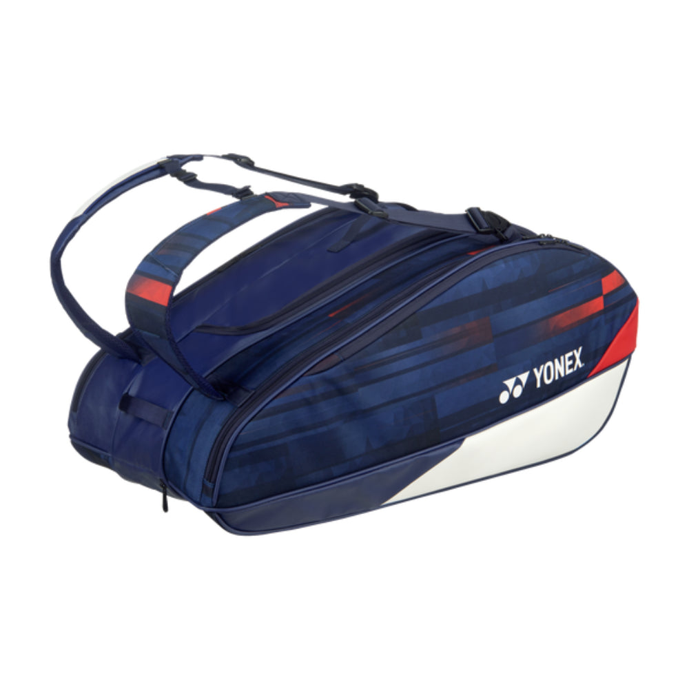 Yonex Limited Pro Racquet Bag (9PCS) White Navy Red  which is available for sale at GSM Sports