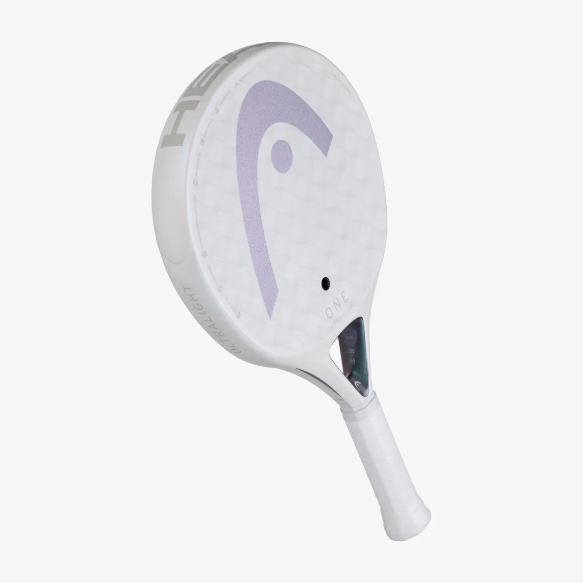 Head One Ultralight 2025 White Padel Racket which is available for sale at GSM Sports