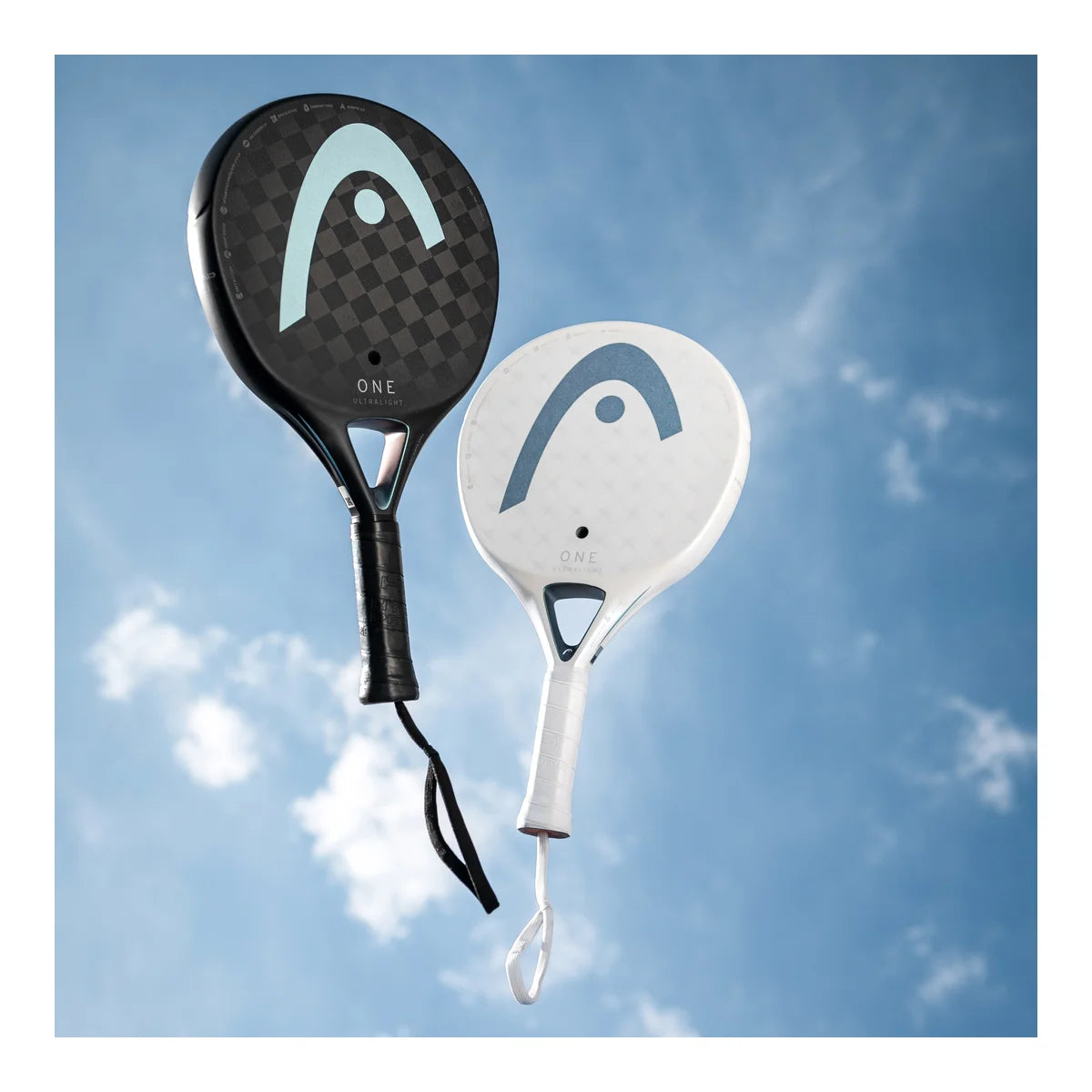 Head One Ultralight 2025 White Padel Racket which is available for sale at GSM Sports