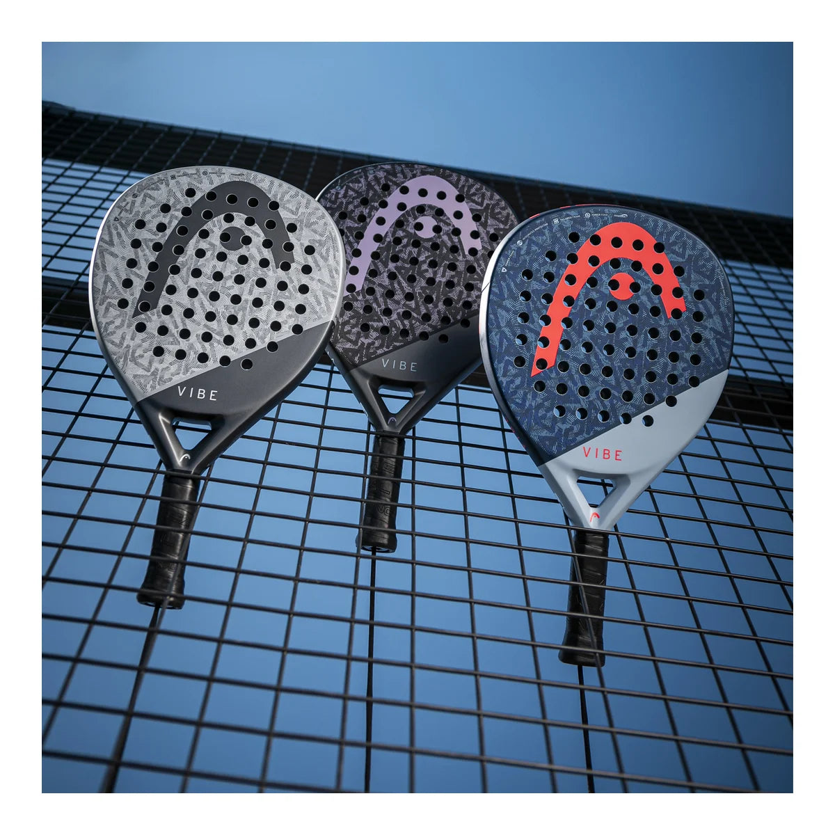 Head Vibe 2025  Padel Racket which is available for sale at GSM Sports