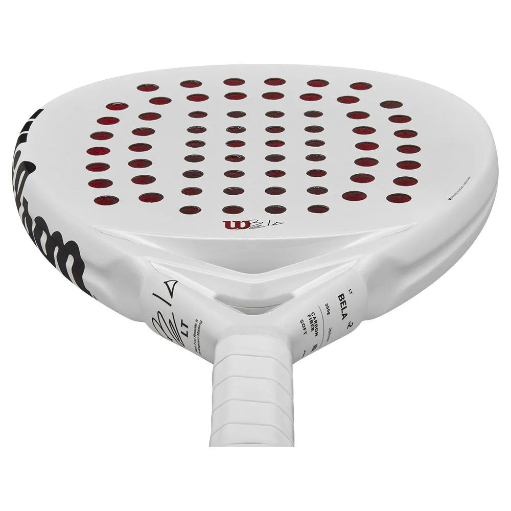 Wilson Bela LT V2 Padel Racket which is available for sale at GSM Sports