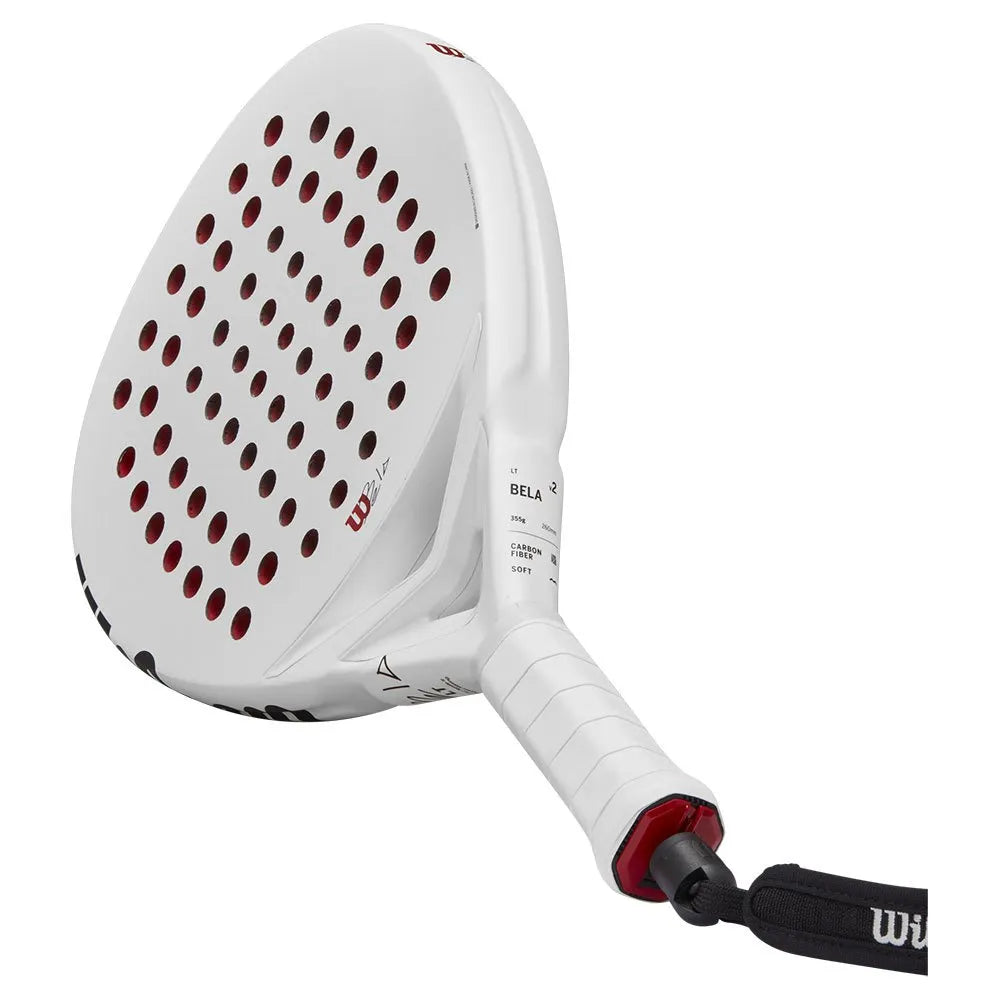 Wilson Bela LT V2 Padel Racket which is available for sale at GSM Sports