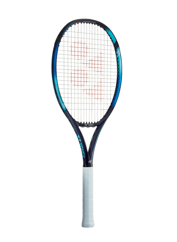 The Yonex EZONE 105 Tennis Racket which is available for sale at GSM Sports.    