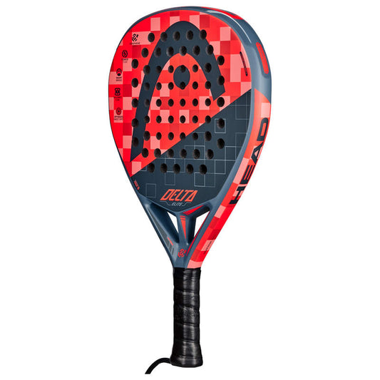 Head Delta Elite Padel Racket which is available for sale at GSM Sports