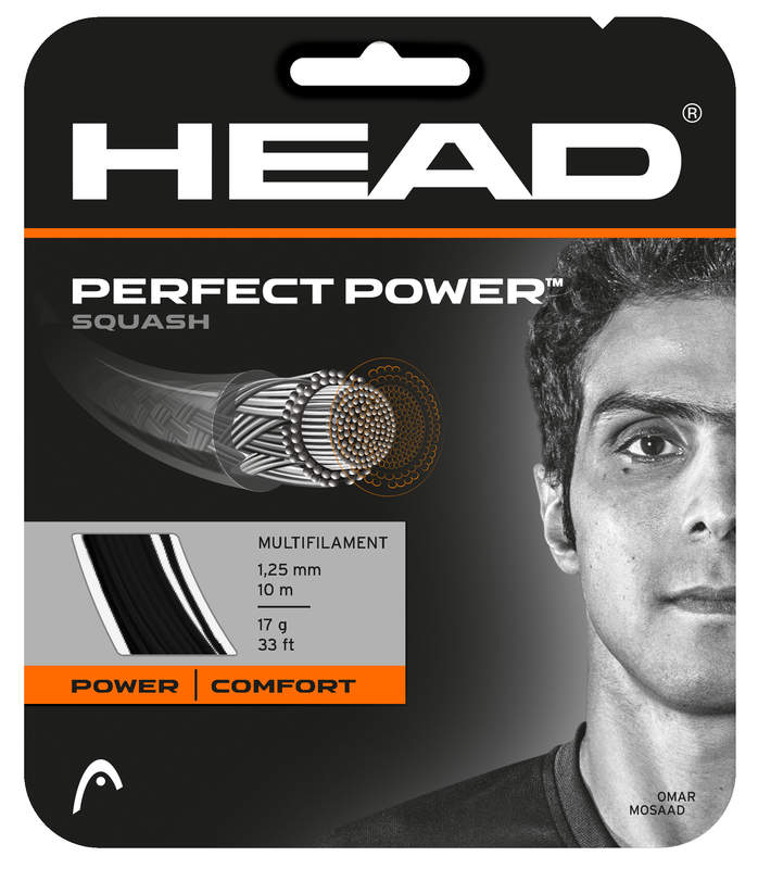 A set of Head Perfect Power Squash String for sale at GSM Sports