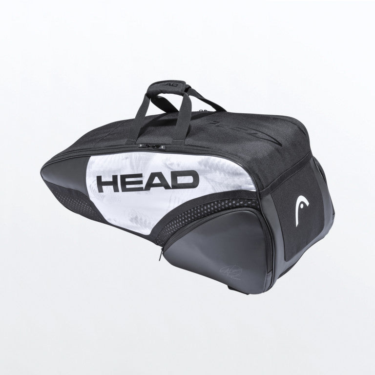 Head Djokovic Combi Tennis Bag which holds 6 Tennis Rackets that for sale at GSM Sports