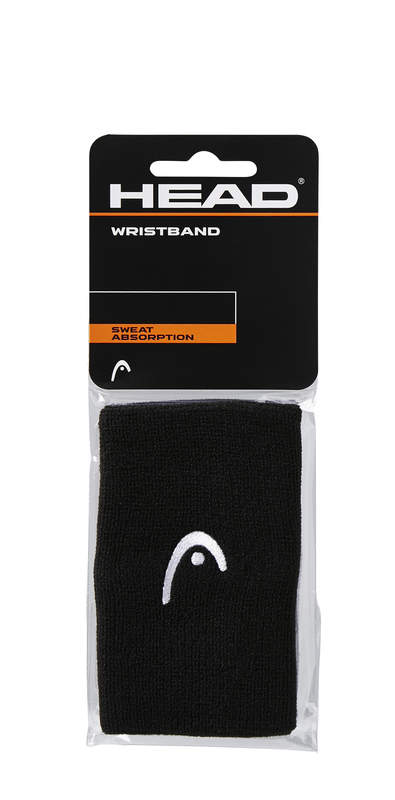 Head Wristband 5" for sale at GSM Sports in Black which is available for sale at GSM Sports