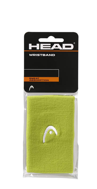 Head Wristband 5" for sale at GSM Sports in Lime which is available for sale at GSM Sports