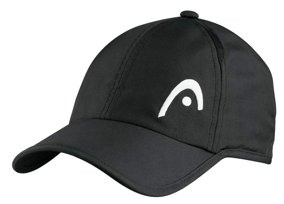 Head Pro Player Cap in Black for sale at GSM Sports