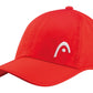 Head Pro Player Cap in Red for sale at GSM Sports