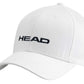 Head Promotion Cap In White for sale at GSM Sports