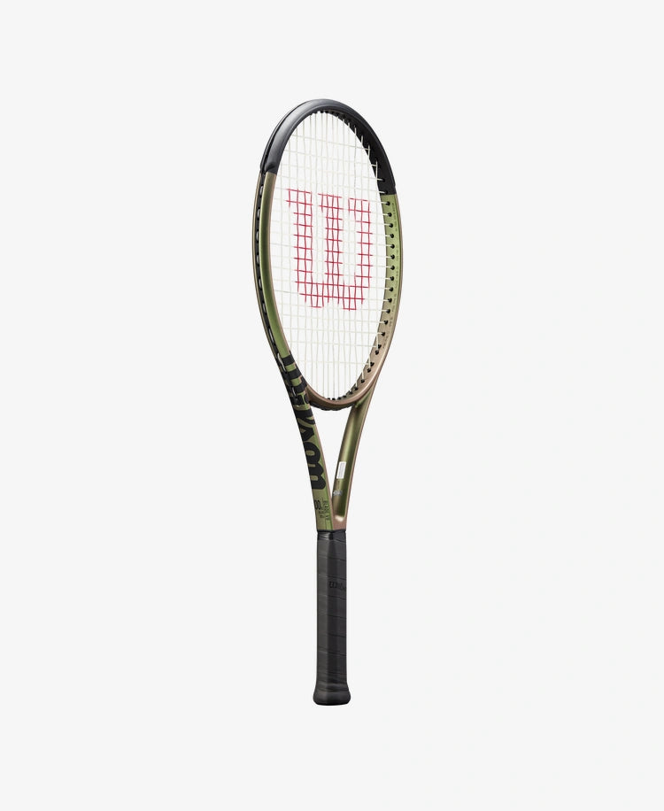 The Wilson Blade 100UL V8 Tennis Racket available for sale at GSM Sports.