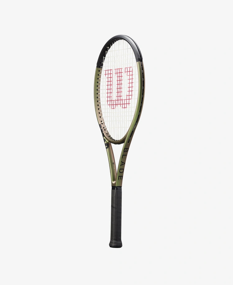 The Wilson Blade 100UL V8 Tennis Racket available for sale at GSM Sports.