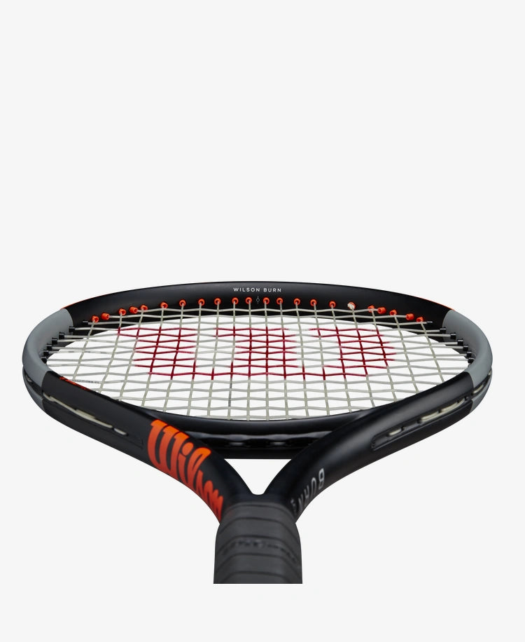 The Wilson Burn 100LS V4 Tennis Racket available for sale at GSM Sports.