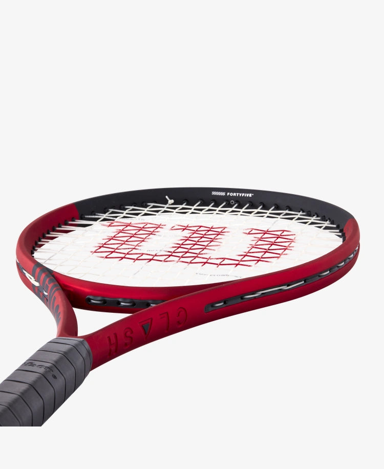 The Wilson Clash 100 V2 Tennis Racket available for sale at GSM Sports.