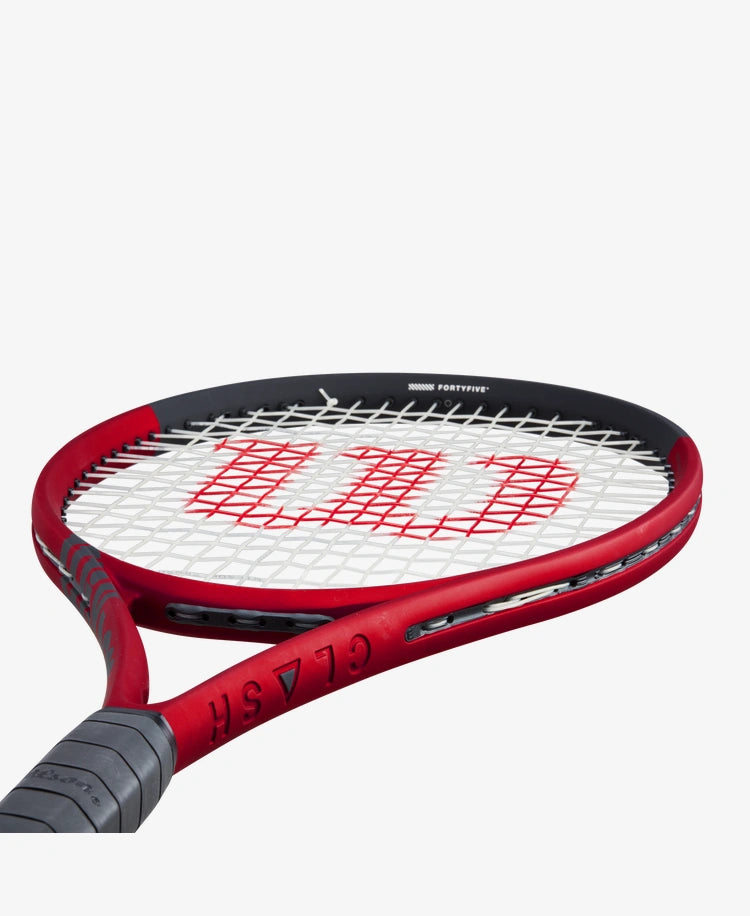 The Wilson Clash 100 Pro V2 Tennis Racket available for sale at GSM Sports.